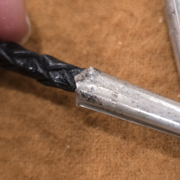 Navajo Sterling Silver Handmade Turquoise Concho Style Bolo Tie "RTL" - Picture 9 of 16